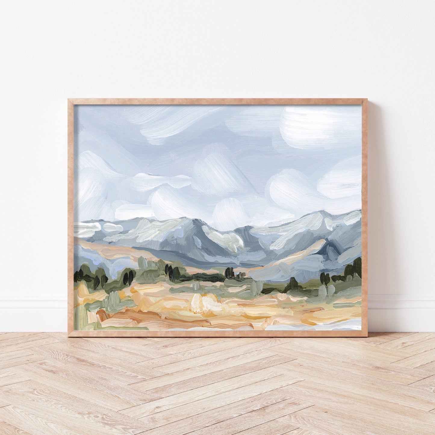 ’Sedalia II’ Art Print - Colorado Mountain Scenery Wall Decor - abstract - Artwork - Landscape