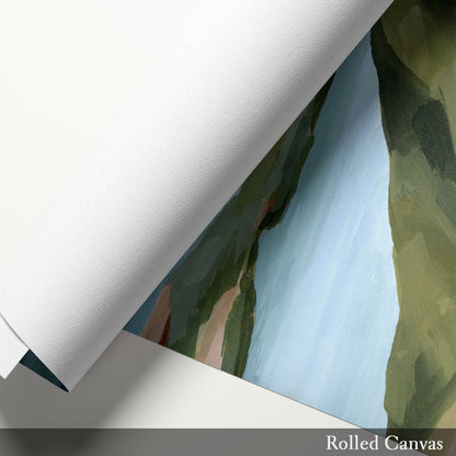 ’Shifting Light’ Art Print - New Zealand Coastal Wall Decor - abstract - Artwork - coast