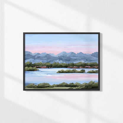 "Sloans Lake" Art Print
