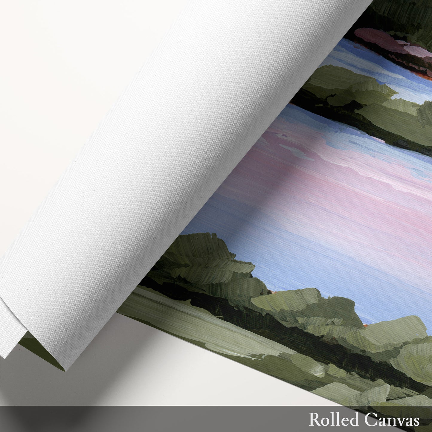 Kunstdruck „Zuhause im Tal“