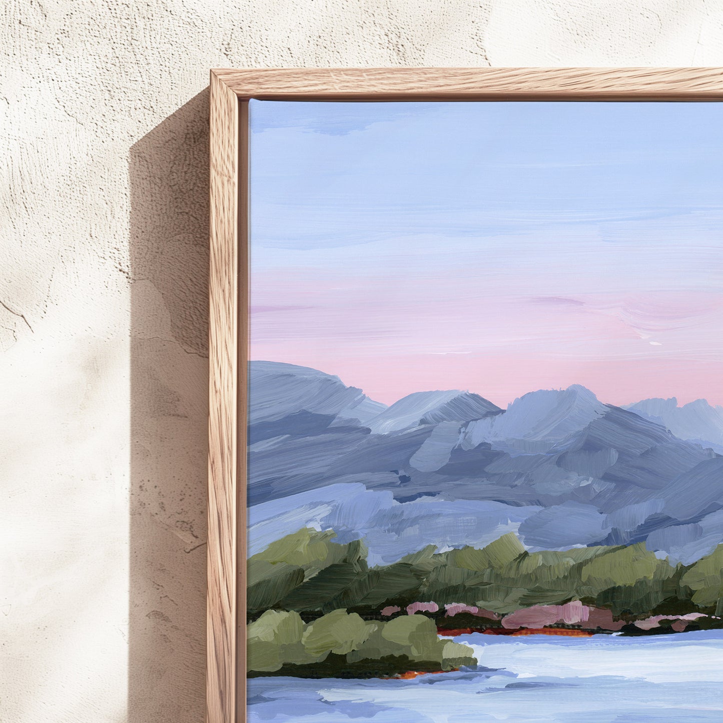 Kunstdruck „Zuhause im Tal“