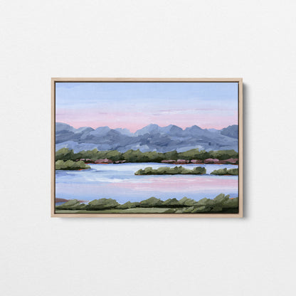 Kunstdruck „Zuhause im Tal“