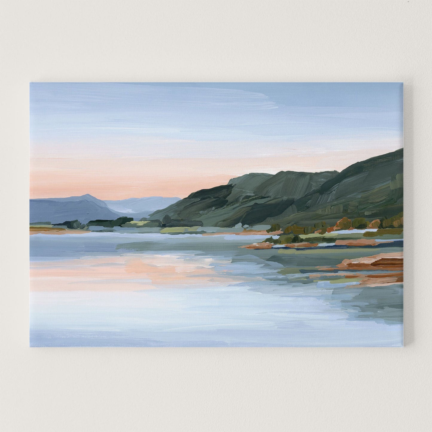 ’Still Waters’ Art Print - Stretched Canvas / 8x10 in / No Frame - Colorado Mountain Landscape - Lake