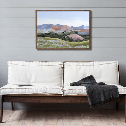 ’Sun Valley I’ Art Print - Idaho Landscape Mountain Wall - ’sun valley’ - abstract - Artwork - Flower