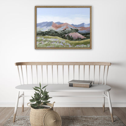 ’Sun Valley I’ Art Print - Idaho Landscape Mountain Wall - ’sun valley’ - abstract - Artwork - Flower