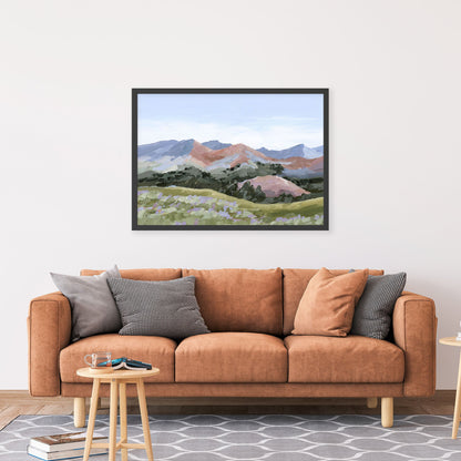 ’Sun Valley I’ Art Print - Idaho Landscape Mountain Wall - ’sun valley’ - abstract - Artwork - Flower