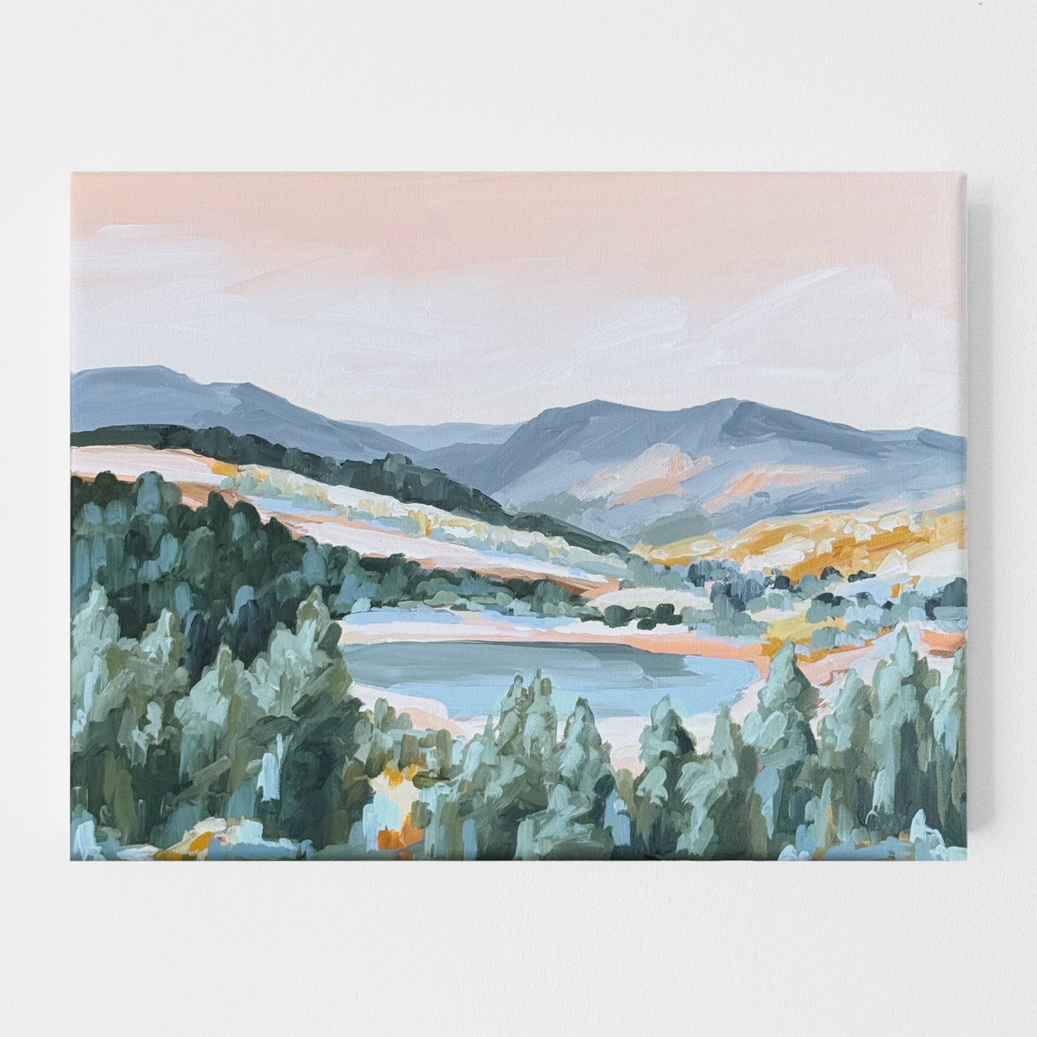 Mountain Landscape outlets original painting