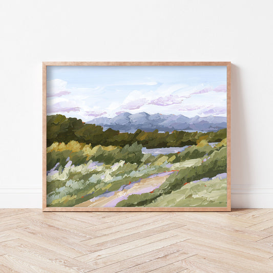 ’Sweet Spot’ Art Print - Salida Colorado Landscape Painting - Autumn - Fall