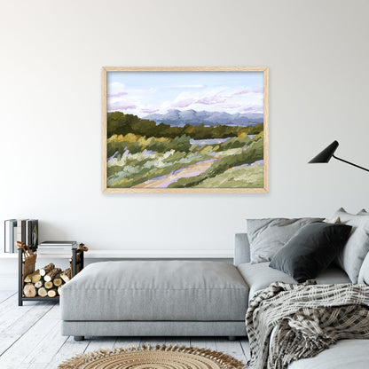 ’Sweet Spot’ Art Print - Salida Colorado Landscape Painting - Autumn - Fall