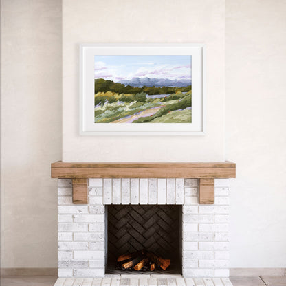 ’Sweet Spot’ Art Print - Salida Colorado Landscape Painting - Autumn - Fall