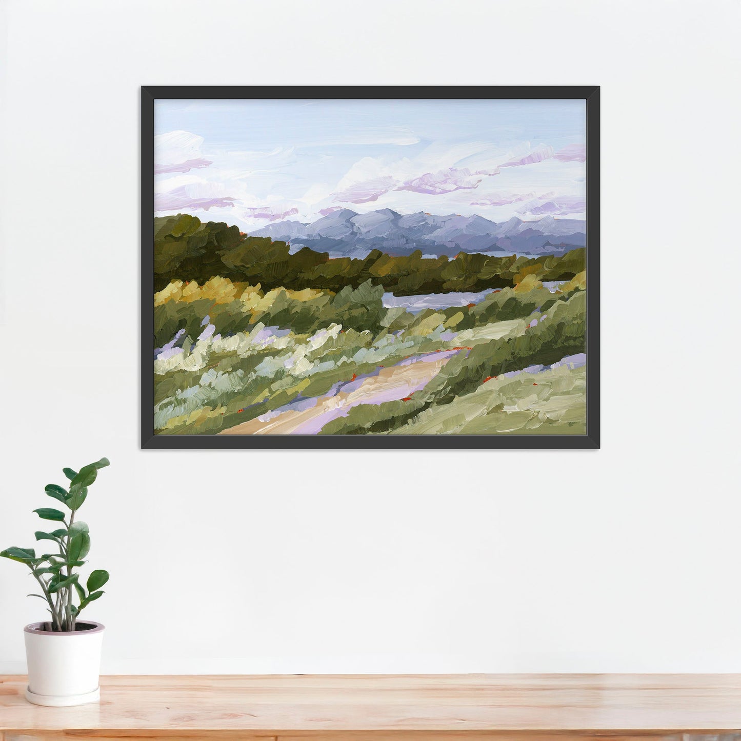 ’Sweet Spot’ Art Print - Paper / 5x7 in / Black Frame - Salida Colorado Landscape Painting - Autumn - Fall