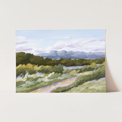 ’Sweet Spot’ Art Print - Paper / 5x7 in / No Frame - Salida Colorado Landscape Painting - Autumn - Fall