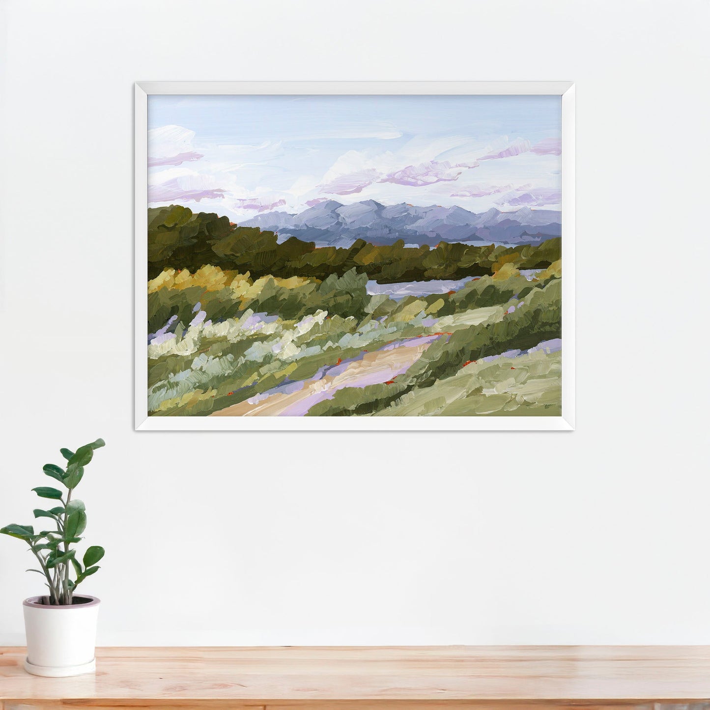 ’Sweet Spot’ Art Print - Paper / 5x7 in / White Frame - Salida Colorado Landscape Painting - Autumn - Fall