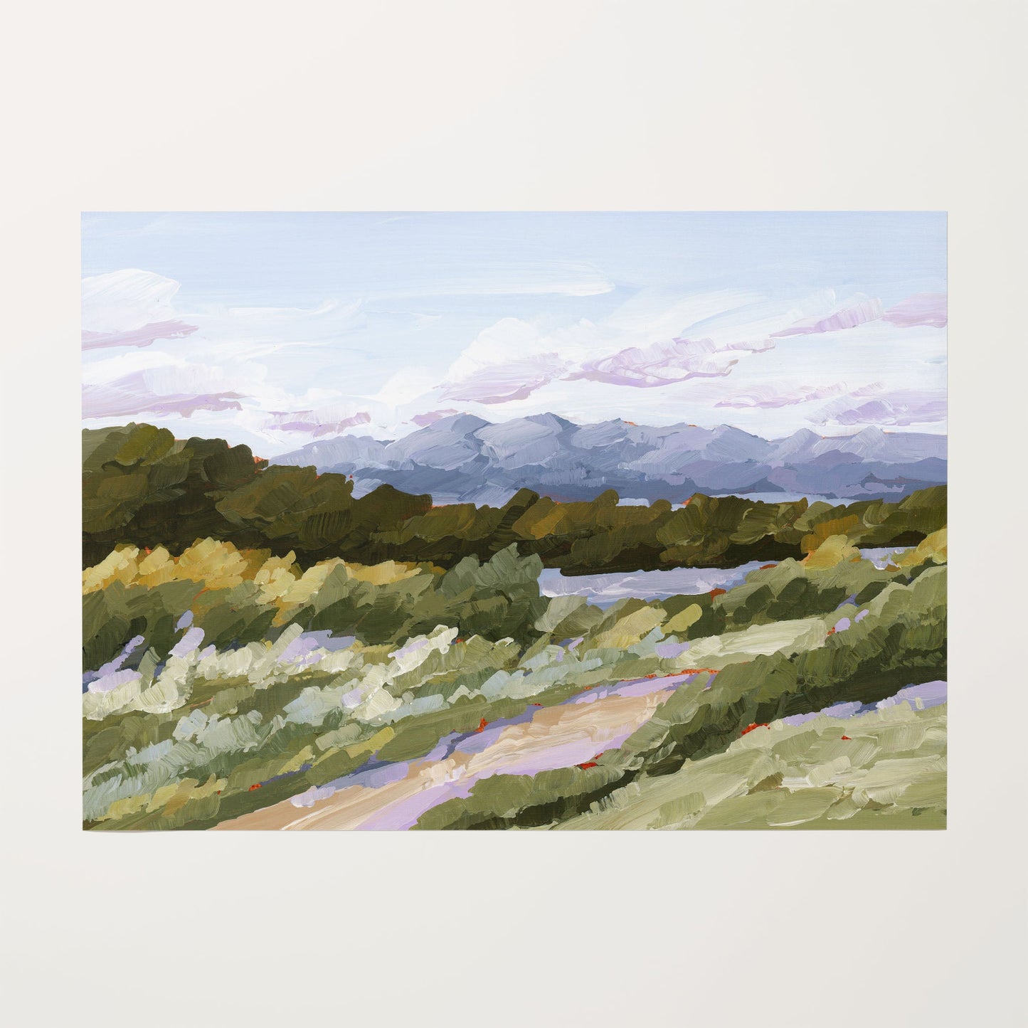 ’Sweet Spot’ Art Print - Rolled Canvas / 8x10 in / No Frame - Salida Colorado Landscape Painting - Autumn - Fall