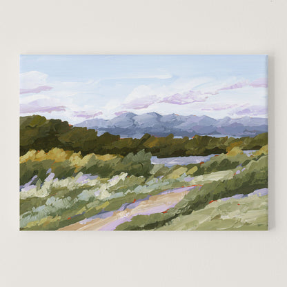 ’Sweet Spot’ Art Print - Stretched Canvas / 8x10 in / No Frame - Salida Colorado Landscape Painting - Autumn - Fall