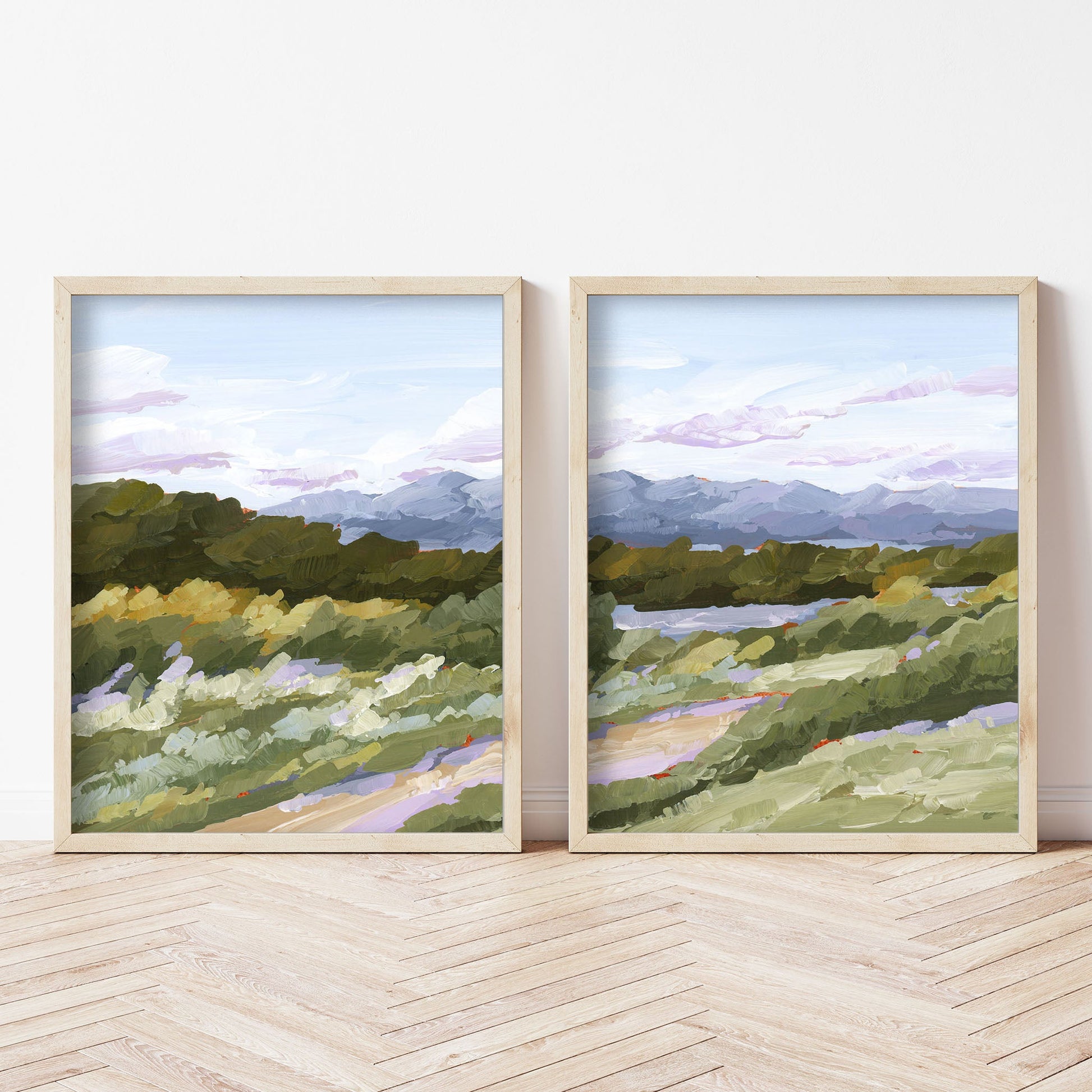’Sweet Spot’ Diptych Art Print || Set of 2 - abstract - Artwork - Autumn - Colorado