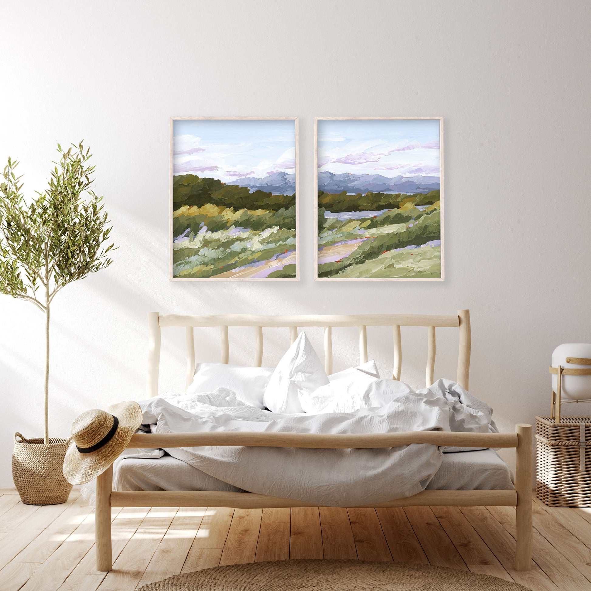 ’Sweet Spot’ Diptych Art Print || Set of 2 - abstract - Artwork - Autumn - Colorado