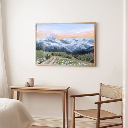 "Switzerland Dream" Art Print
