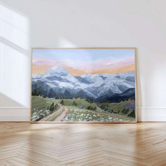 "Switzerland Dream" Art Print