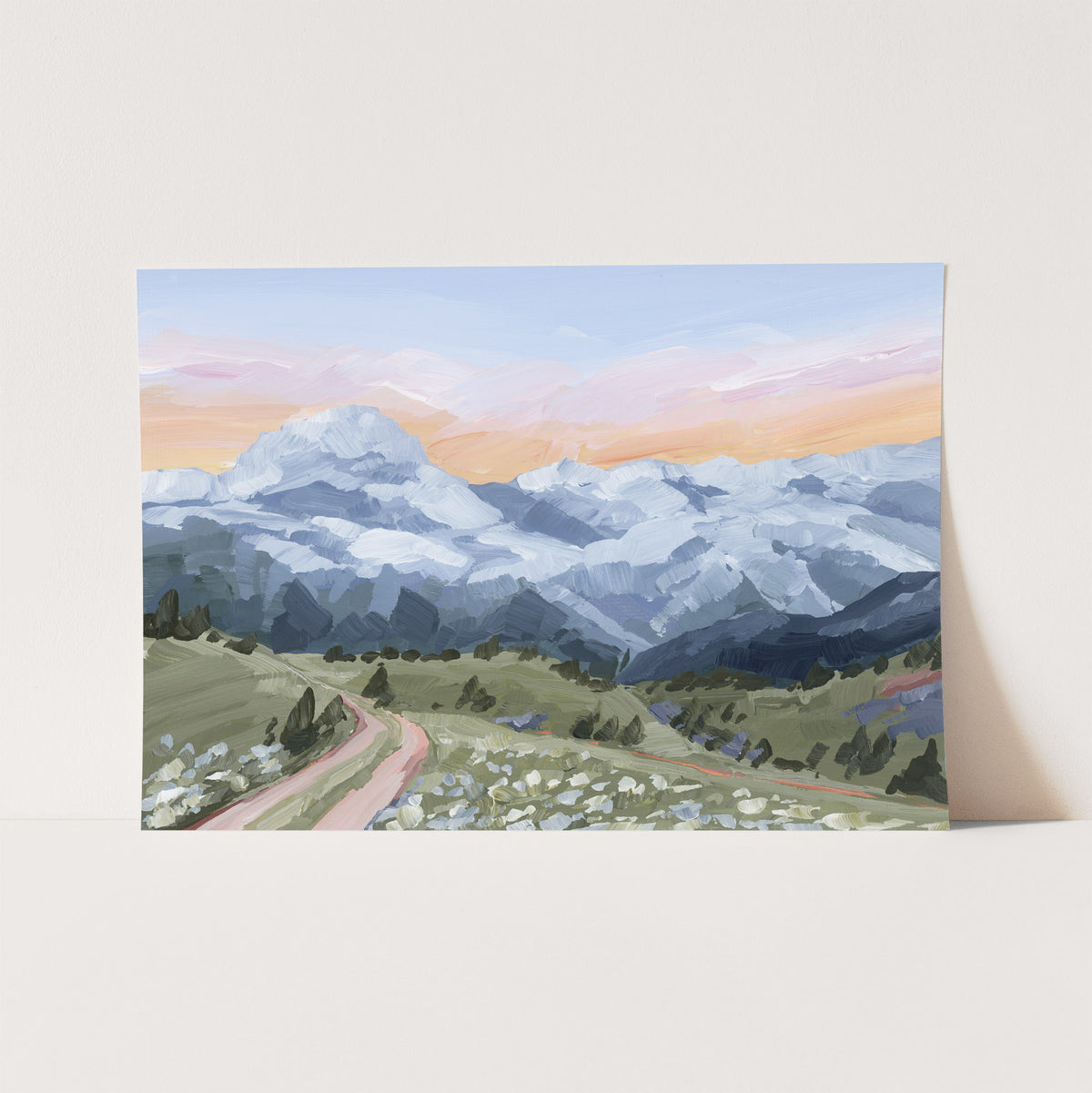 "Switzerland Dream" Art Print