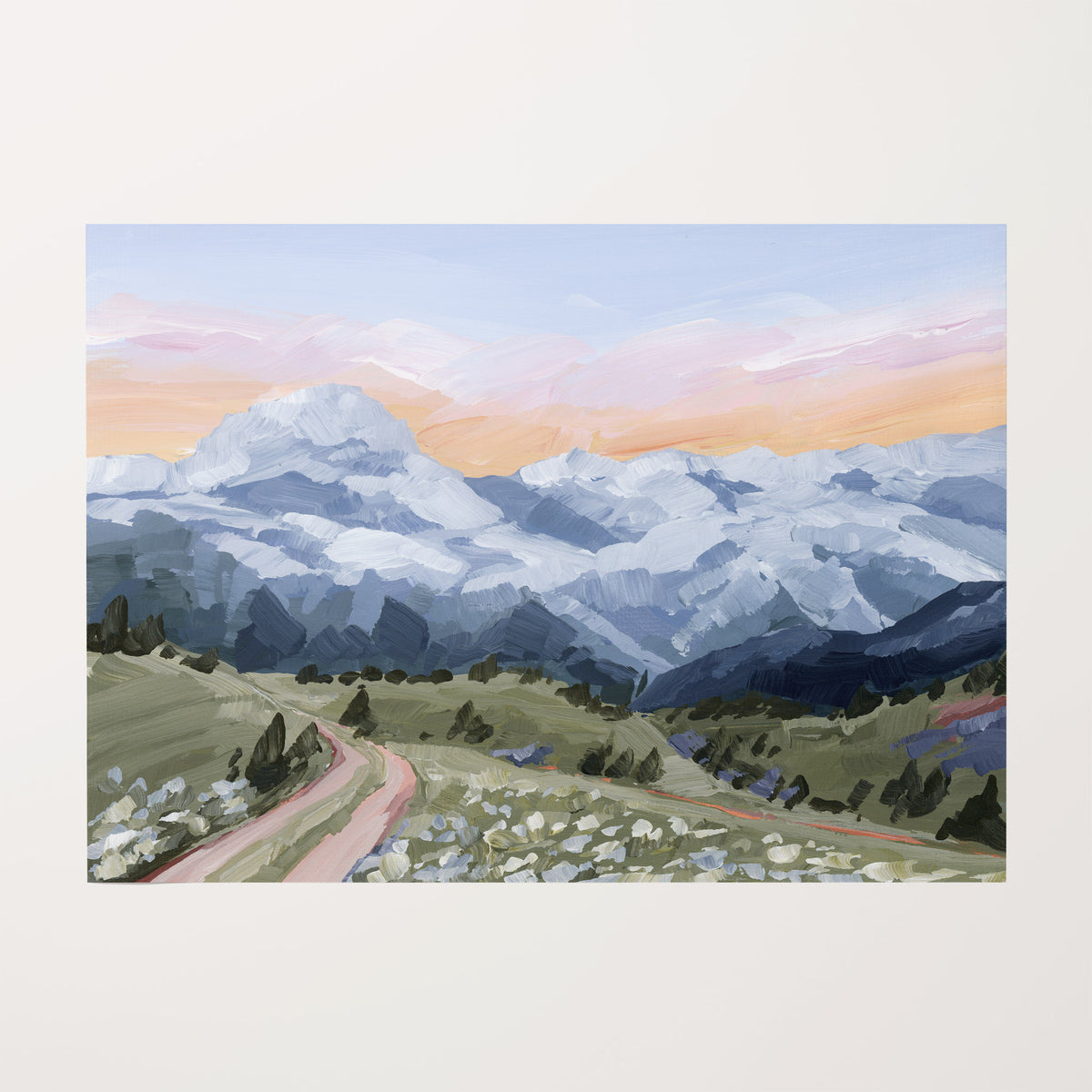 "Switzerland Dream" Art Print