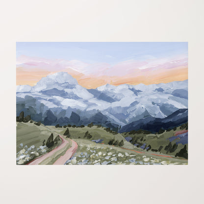 "Switzerland Dream" Art Print