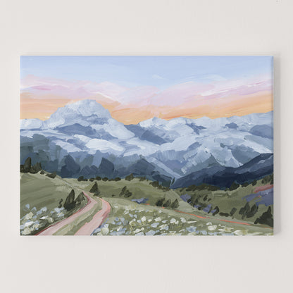 "Switzerland Dream" Art Print