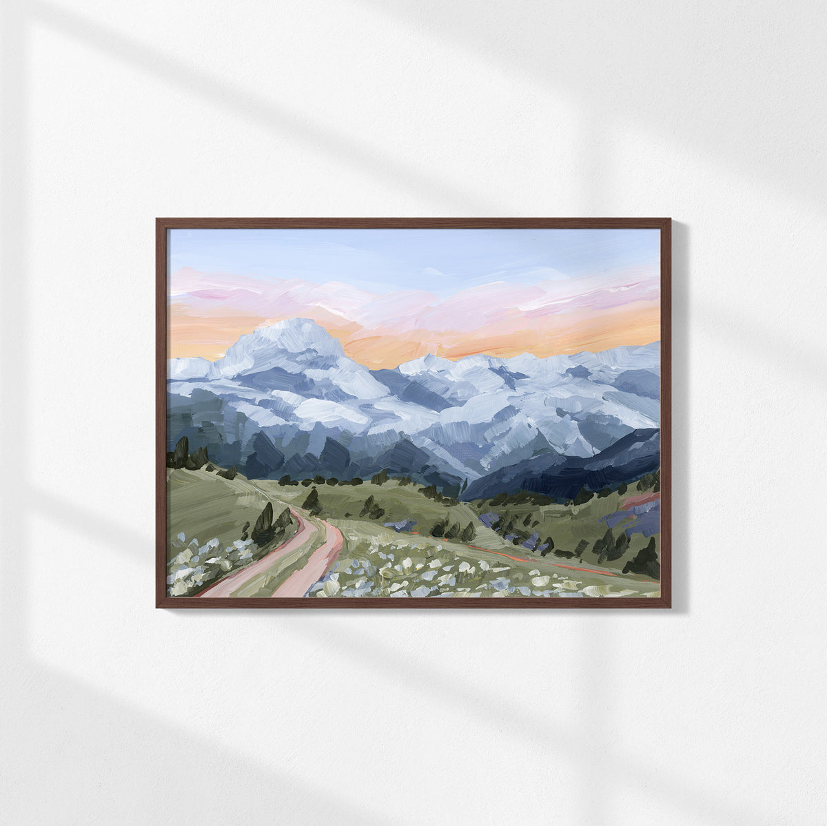 "Switzerland Dream" Art Print