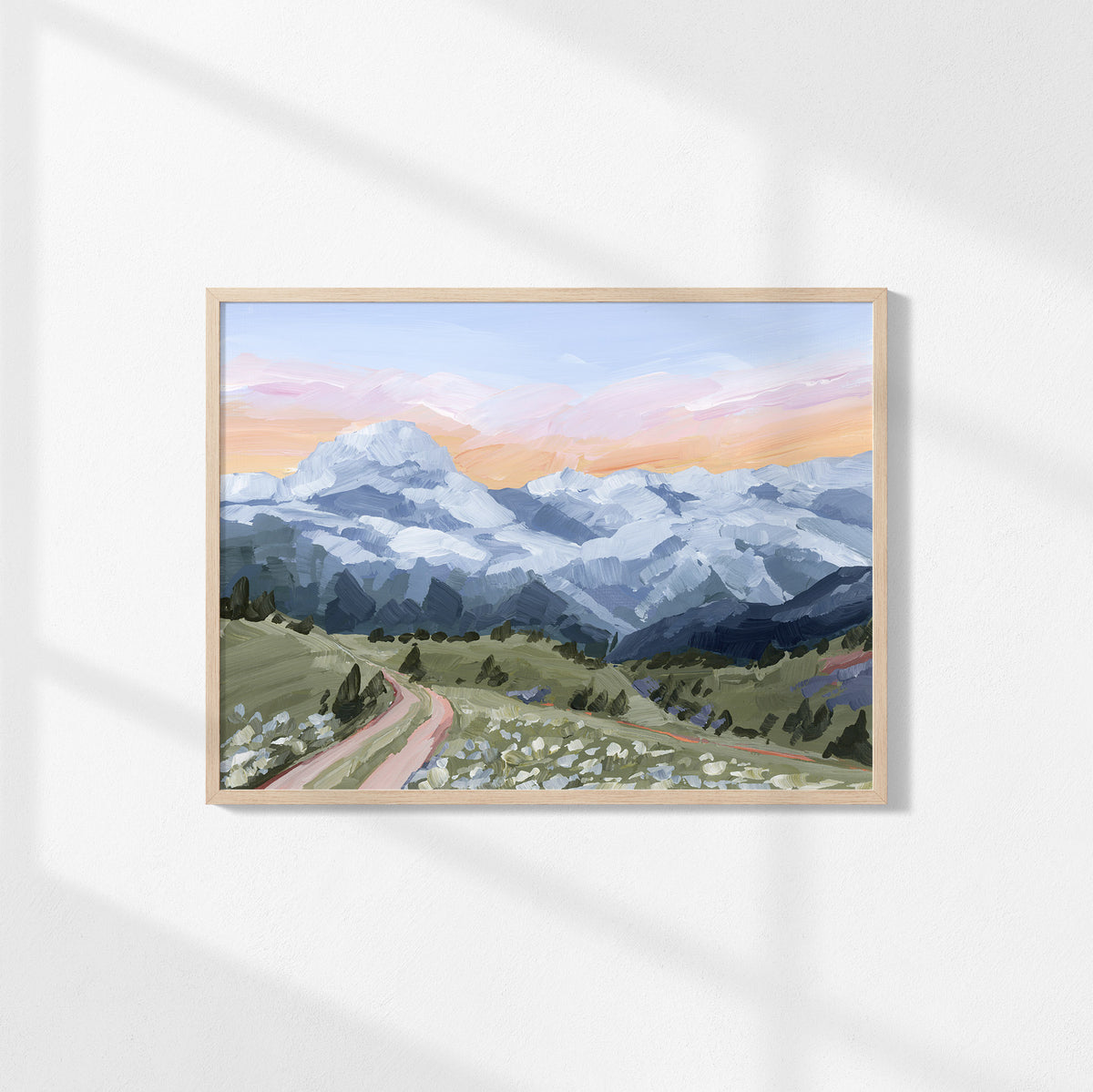 "Switzerland Dream" Art Print