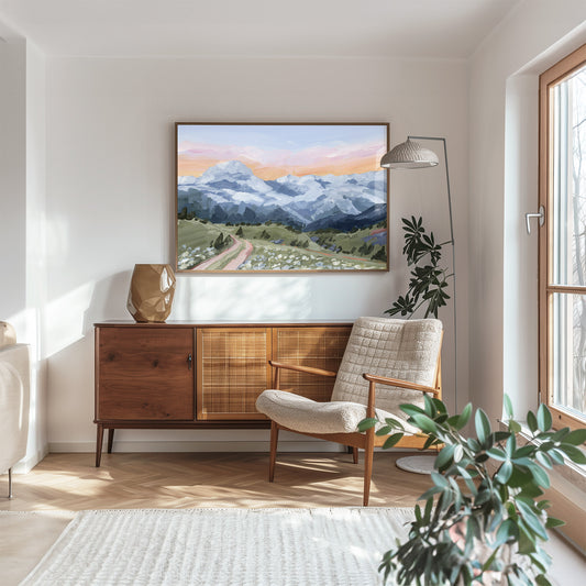 "Switzerland Dream" Art Print