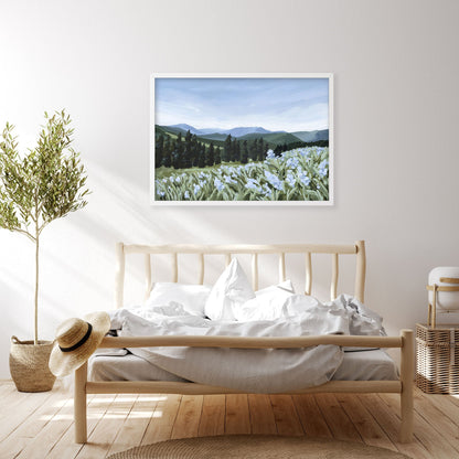 ’The Scent of Pine’ Art Print - Colorado Mountain Wall - abstract - Artwork - Estes Park