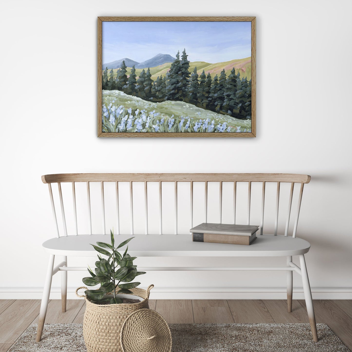 ’Toward the Summit’ Art Print - Colorado Landscape Wall - abstract - Artwork - Durango