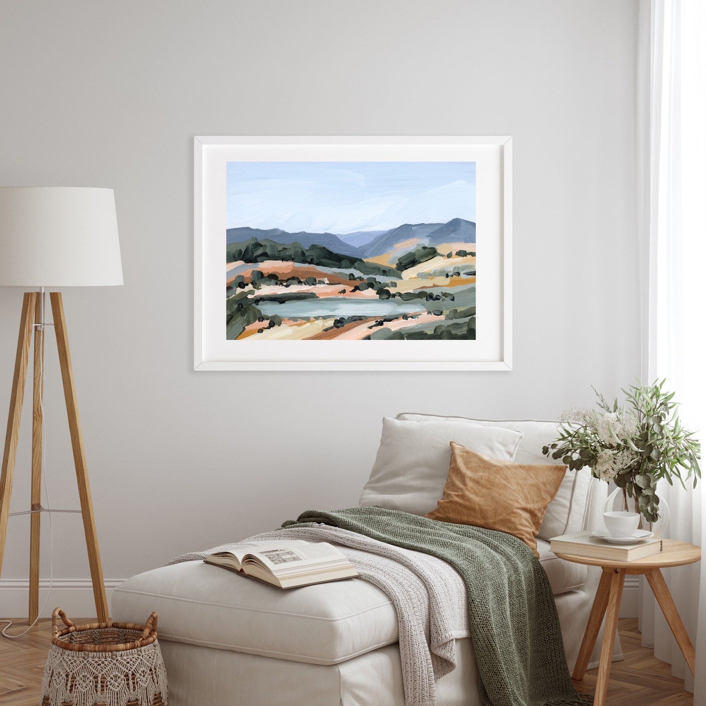 ’View from Here’ Art Print - Utah Landscape Wall - From - Artwork - Desolation Lake