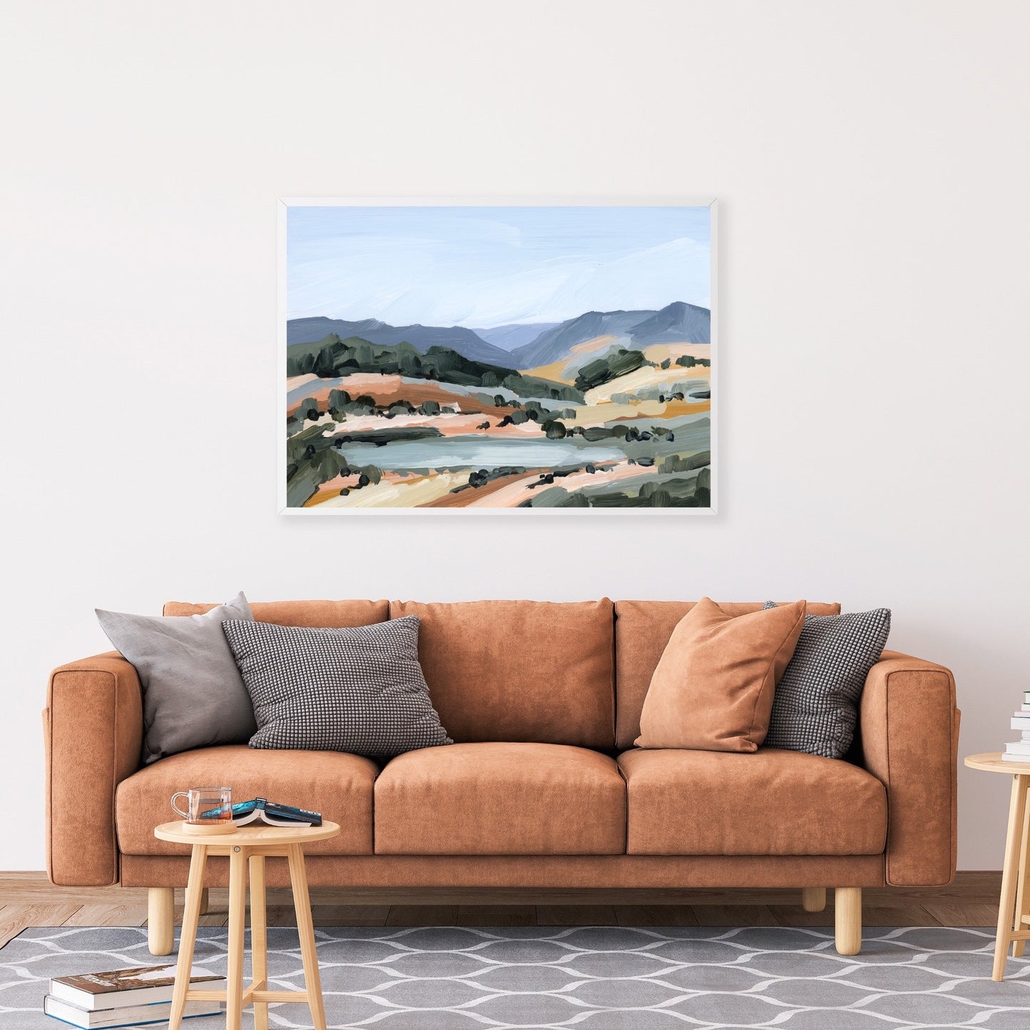 ’View from Here’ Art Print - Utah Landscape Wall - From - Artwork - Desolation Lake