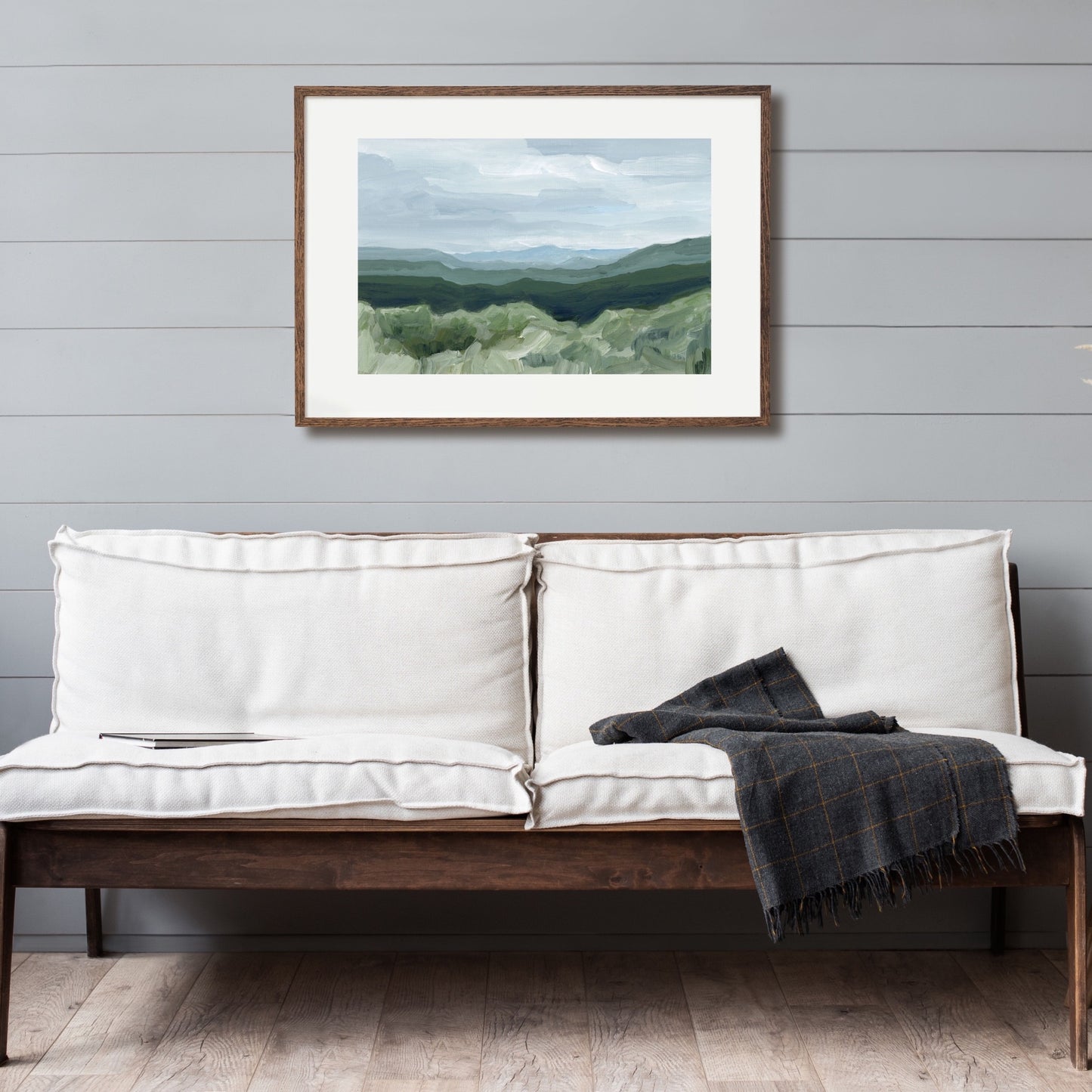 "View From Our Cabin" Art Print - Katie Garrison Art