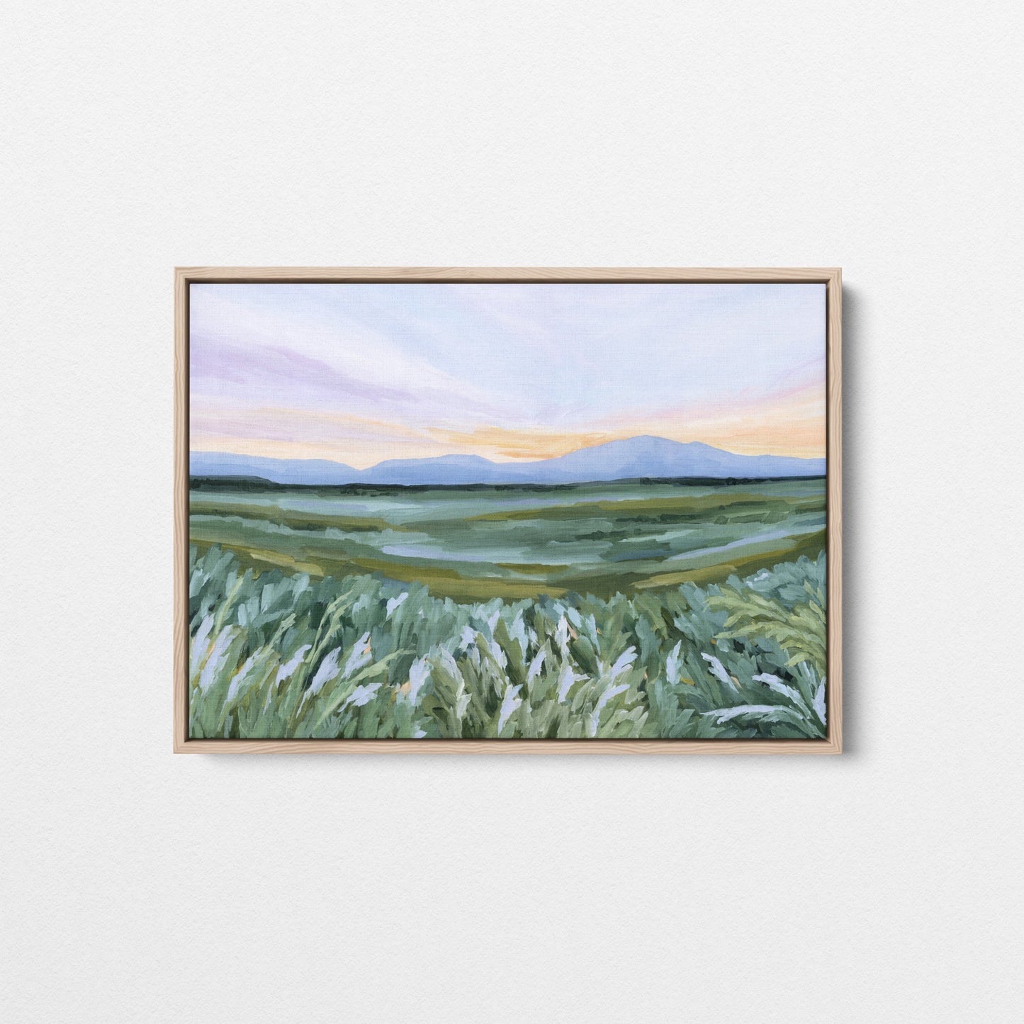 "Walk With Me" 16x20 Unframed Stretched Canvas Art Print || Final Sale