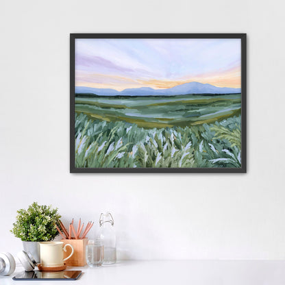 ’Walk With Me’ Art Print - Paper / 5x7 in / Black Frame - Colorado Springs Landscape - Artwork - Denver