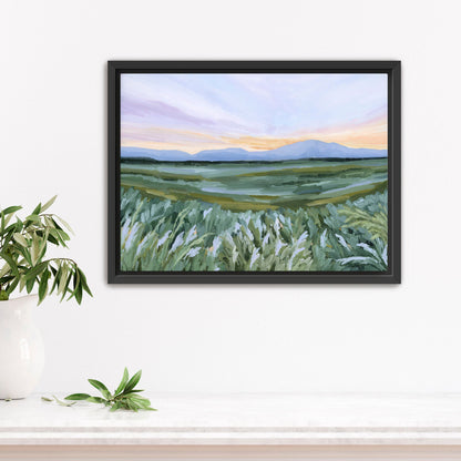 ’Walk With Me’ Art Print - Stretched Canvas / 8x10 in / Black Frame - Colorado Springs Landscape - Artwork - Denver