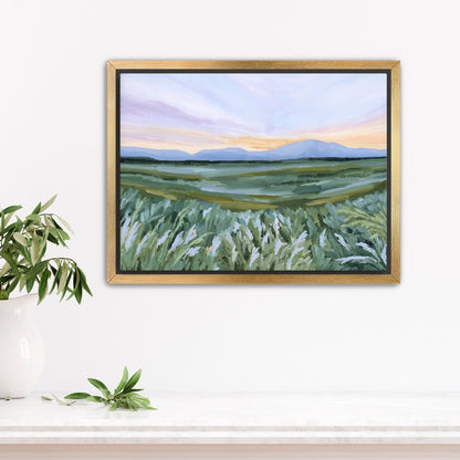 ’Walk With Me’ Art Print - Stretched Canvas / 8x10 in / Gold Frame - Colorado Springs Landscape - Artwork - Denver