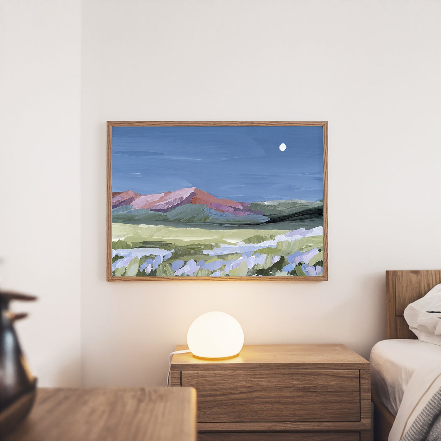 "When the Moon Shines III" Art Print