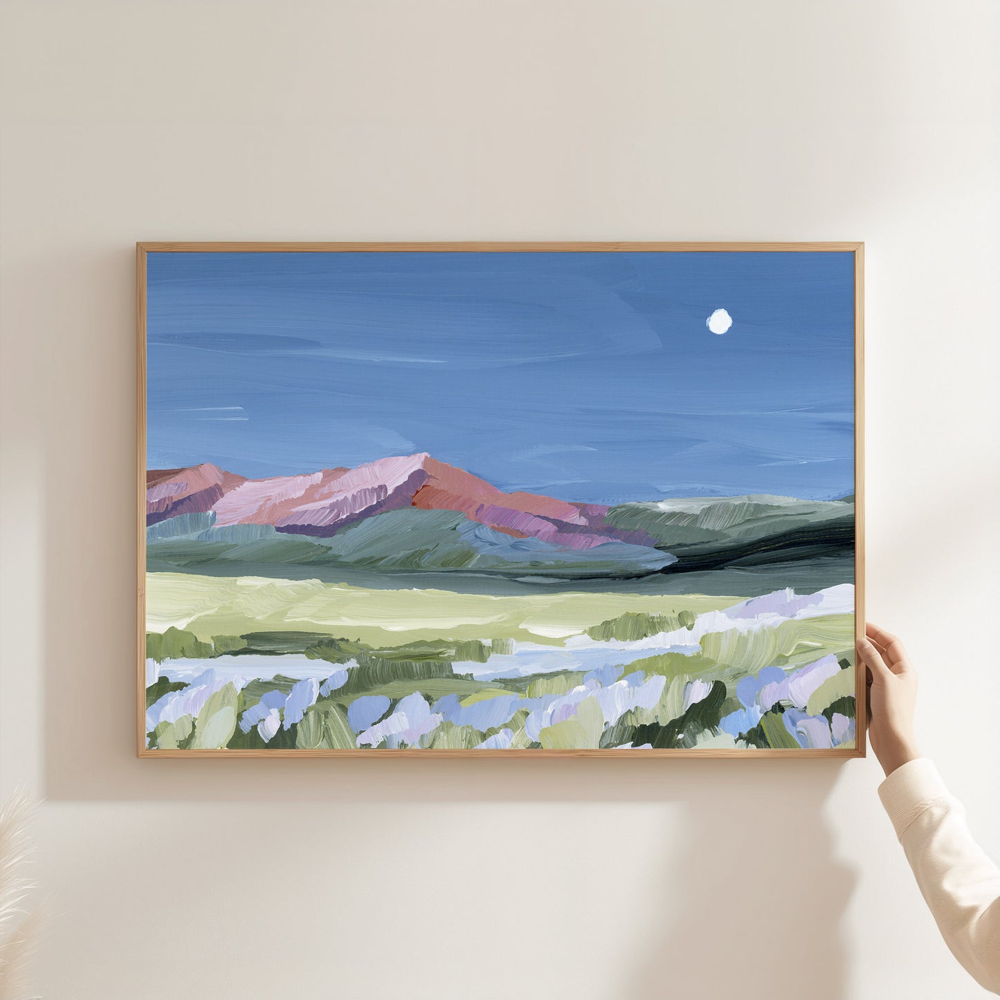 "When the Moon Shines III" Art Print