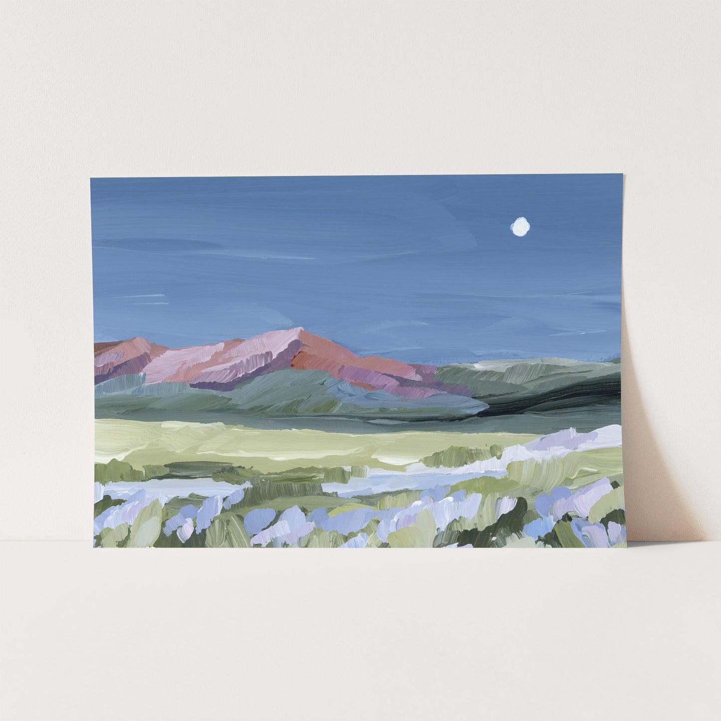 "When the Moon Shines III" Art Print
