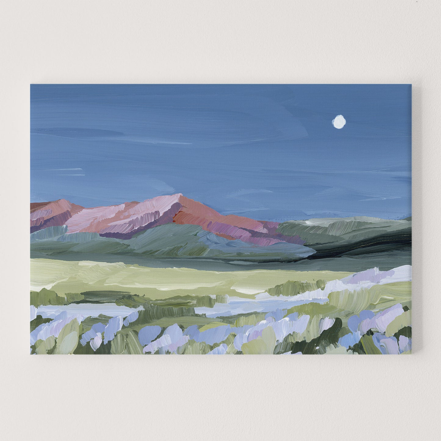 "When the Moon Shines III" Art Print