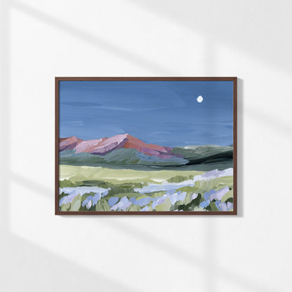 "When the Moon Shines III" Art Print