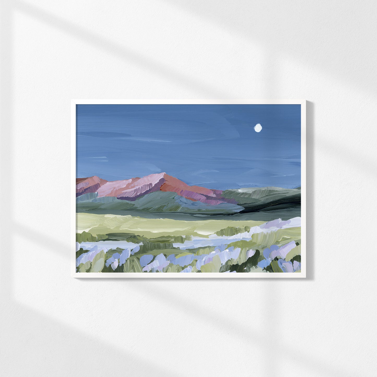 "When the Moon Shines III" Art Print
