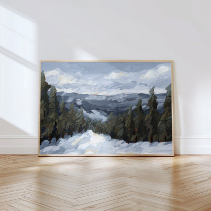 "Winter Storm" Art Print