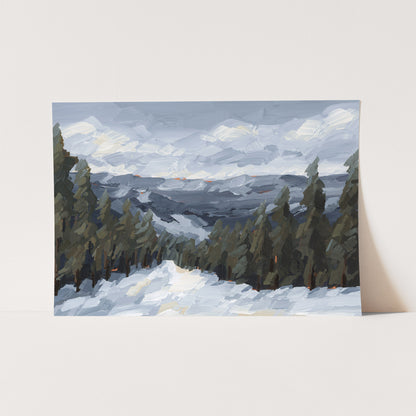 "Winter Storm" Art Print