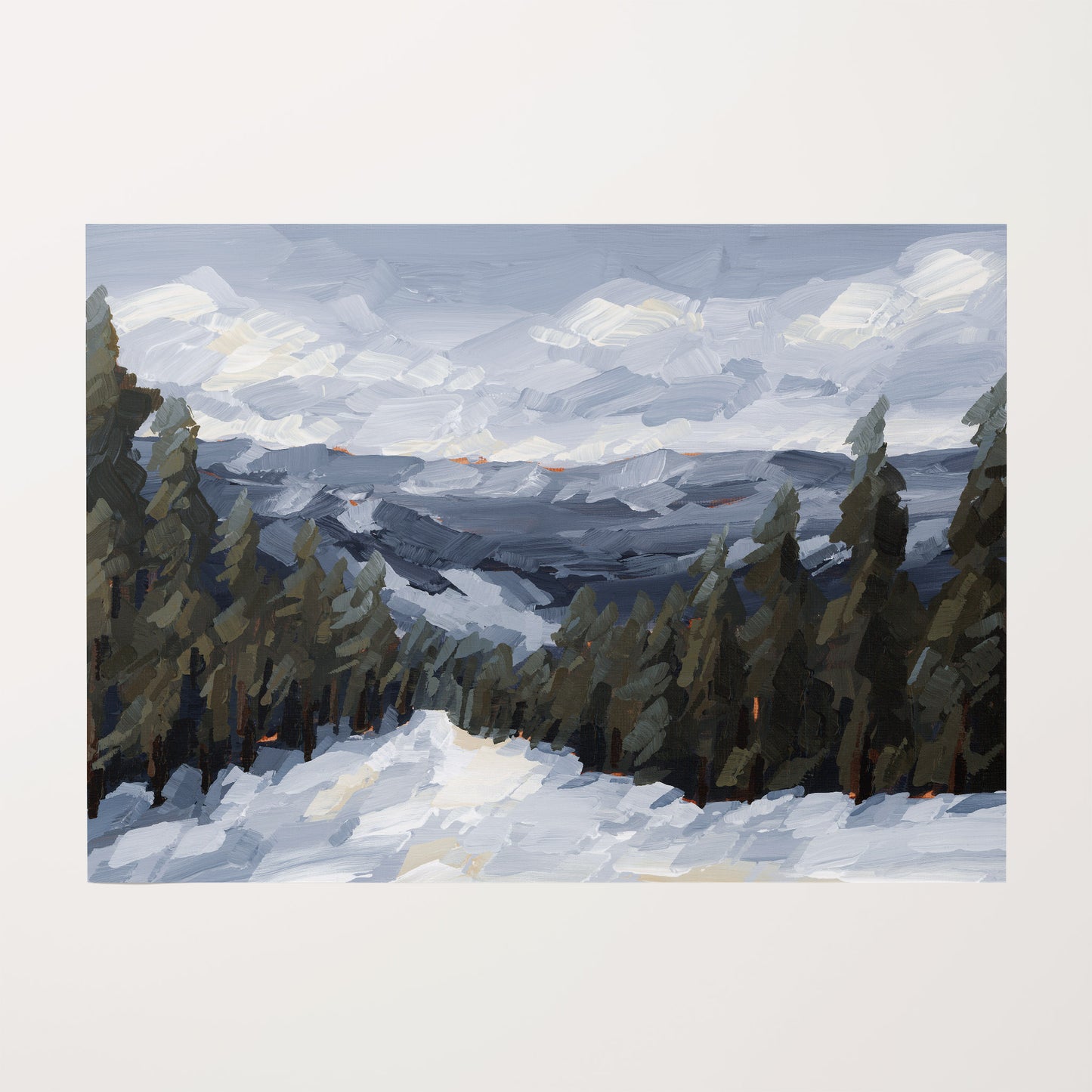 "Winter Storm" Art Print