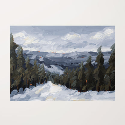 "Winter Storm" Art Print