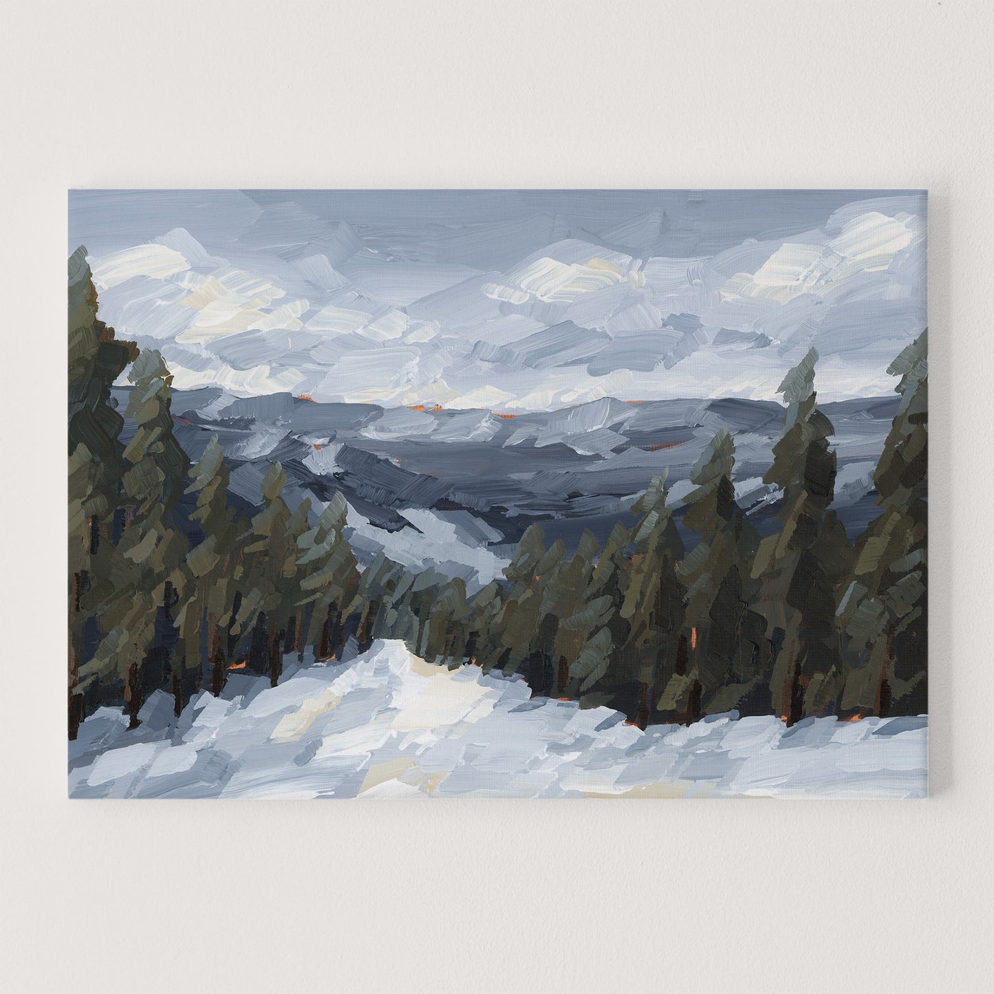 "Winter Storm" Art Print